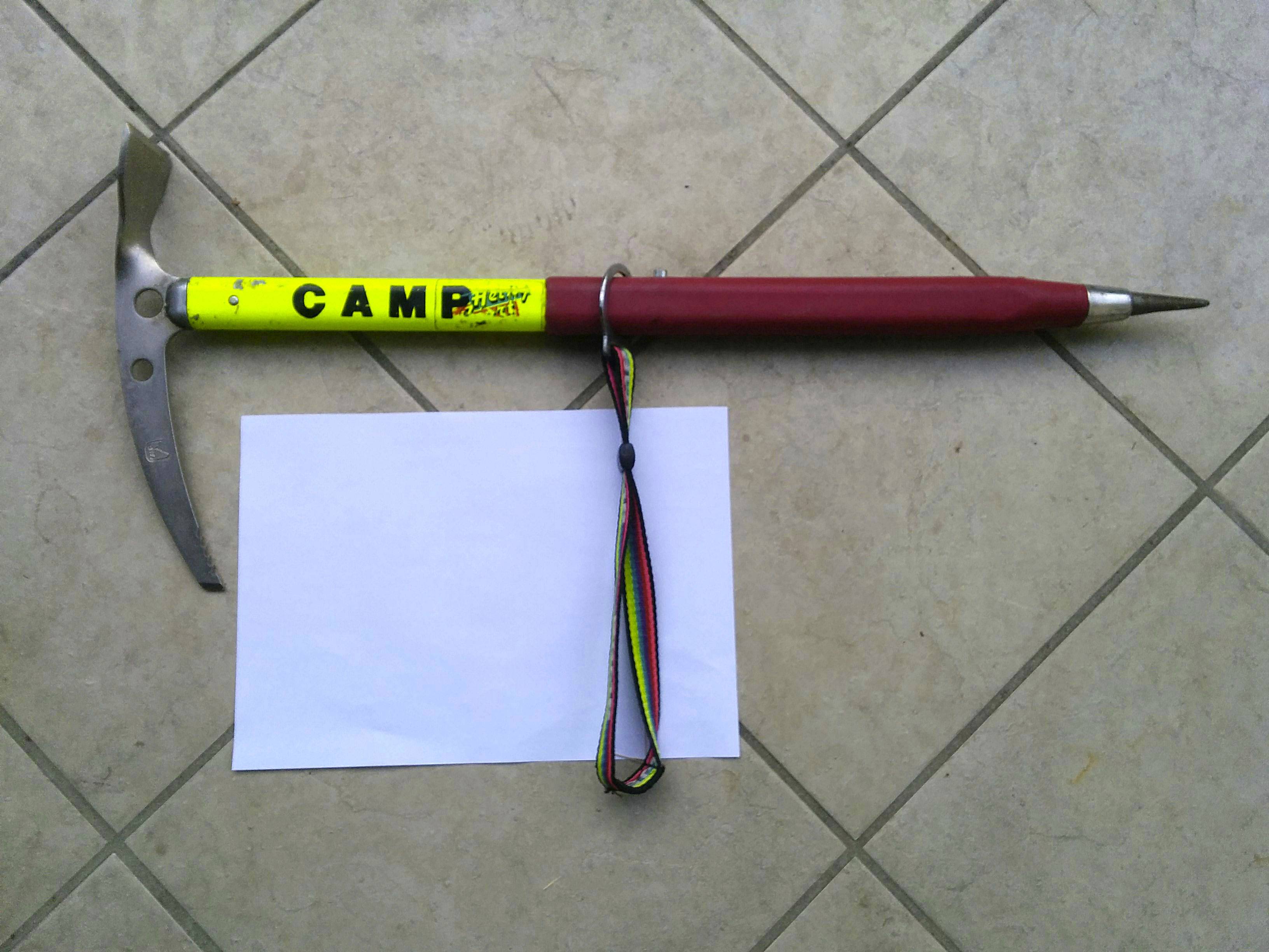 gear Any reasons not to use 30yearold ice axe? The Great Outdoors