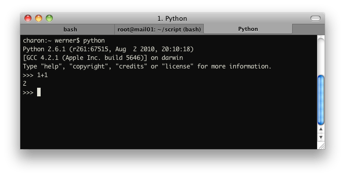 How to write a bash shell script mac