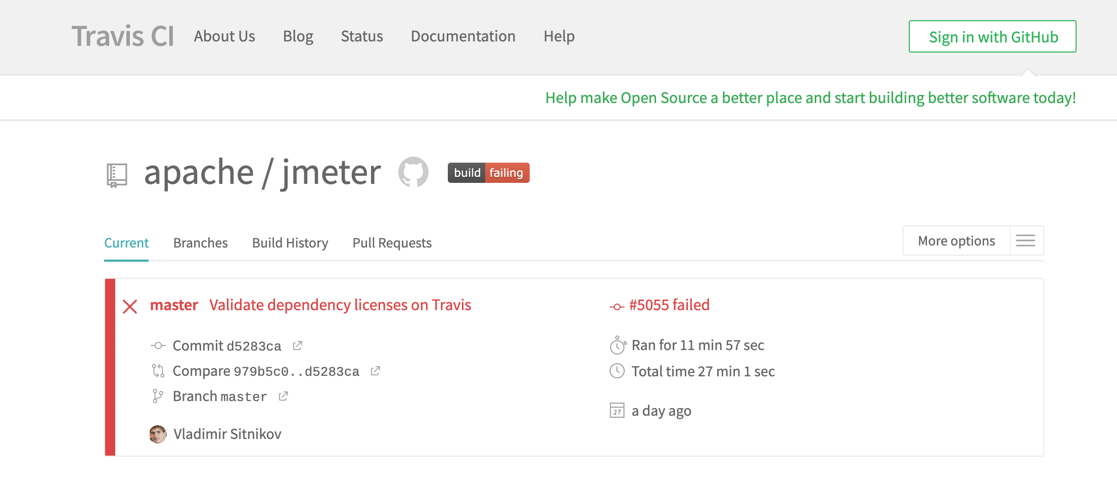 JMeter Gradle build failed Stack Overflow