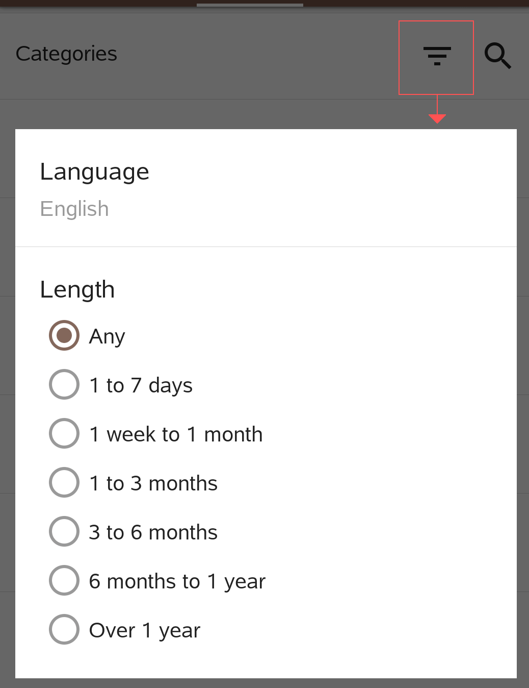 android Create PreferenceDialog onClick on filter popup? Stack Overflow