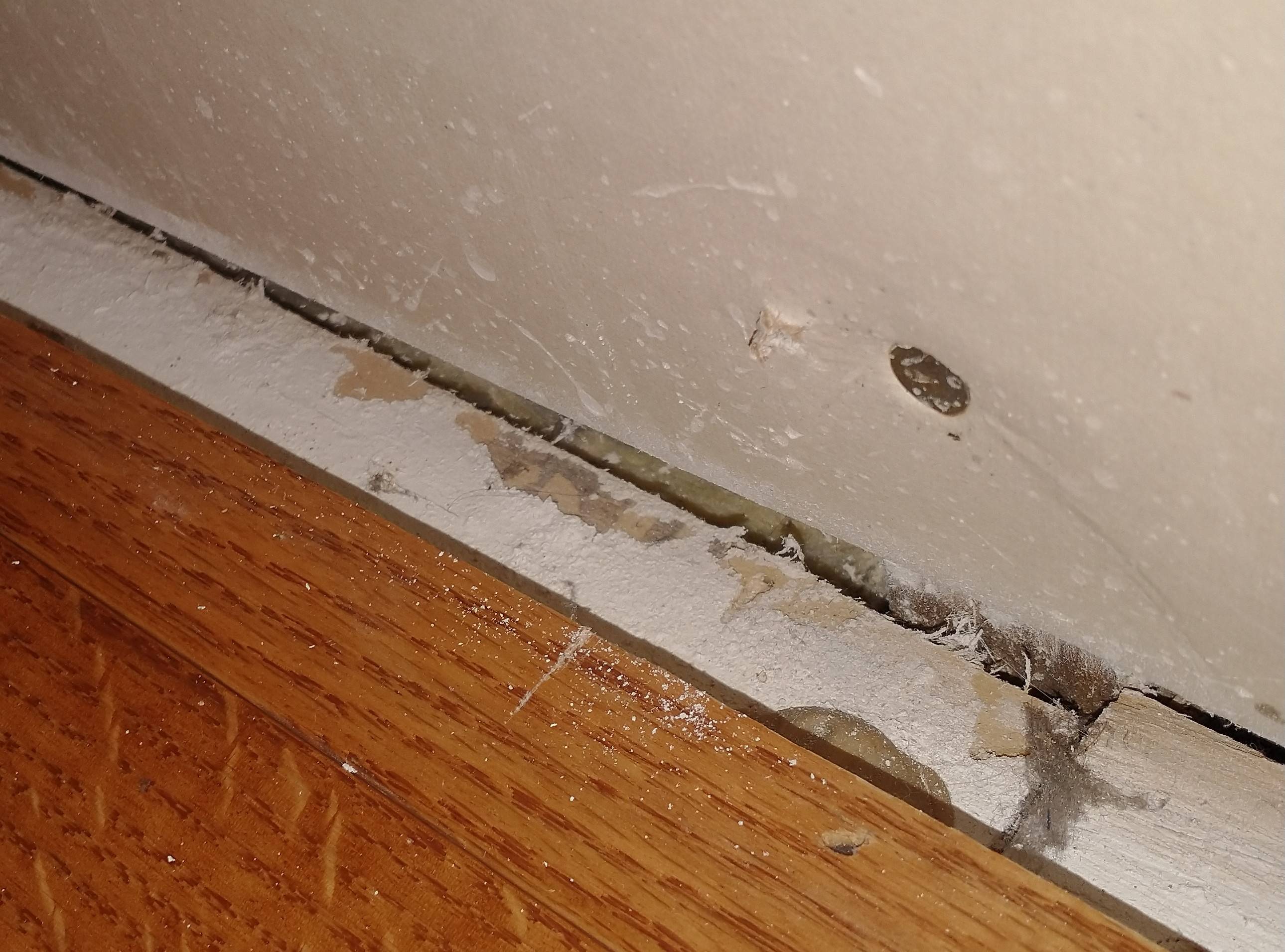 flooring Is it a problem to have gaps and holes in the subfloor of a