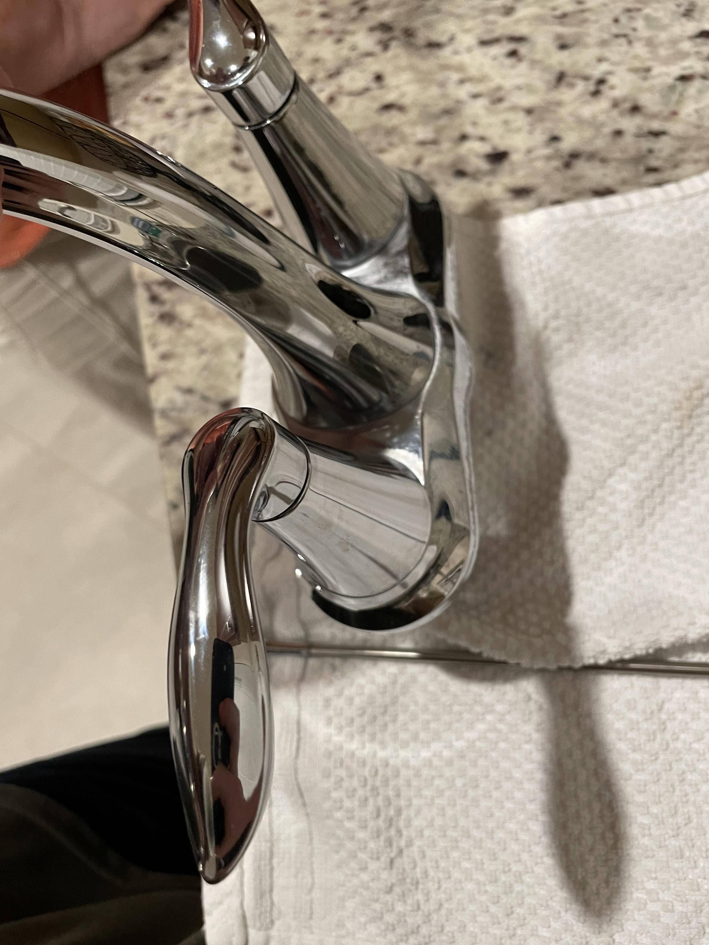 plumbing Moen bathroom faucet handle removal Home Improvement Stack