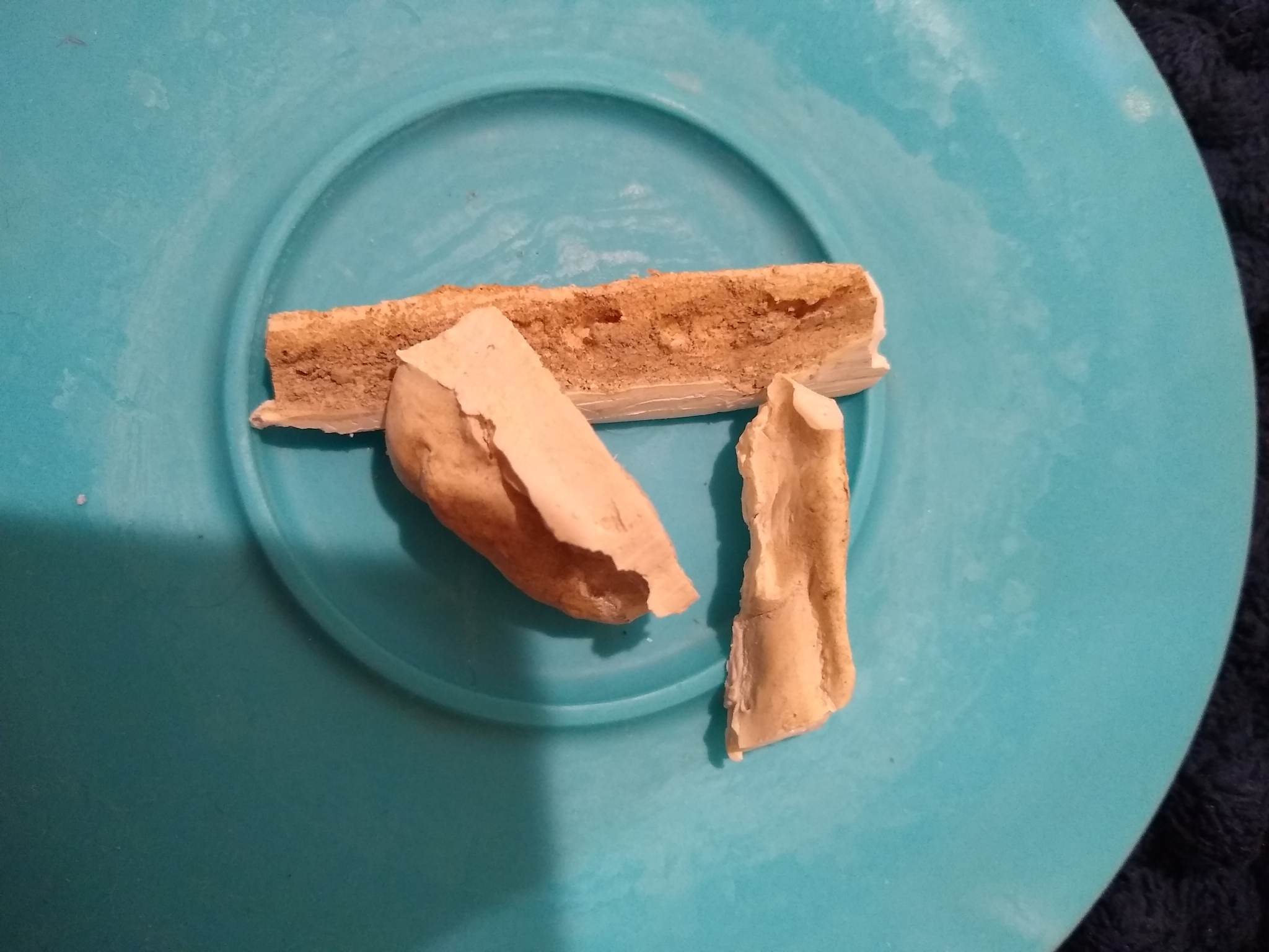 How to remove plaster or really old hard caulk (can't tell) from bathtub? Home Improvement