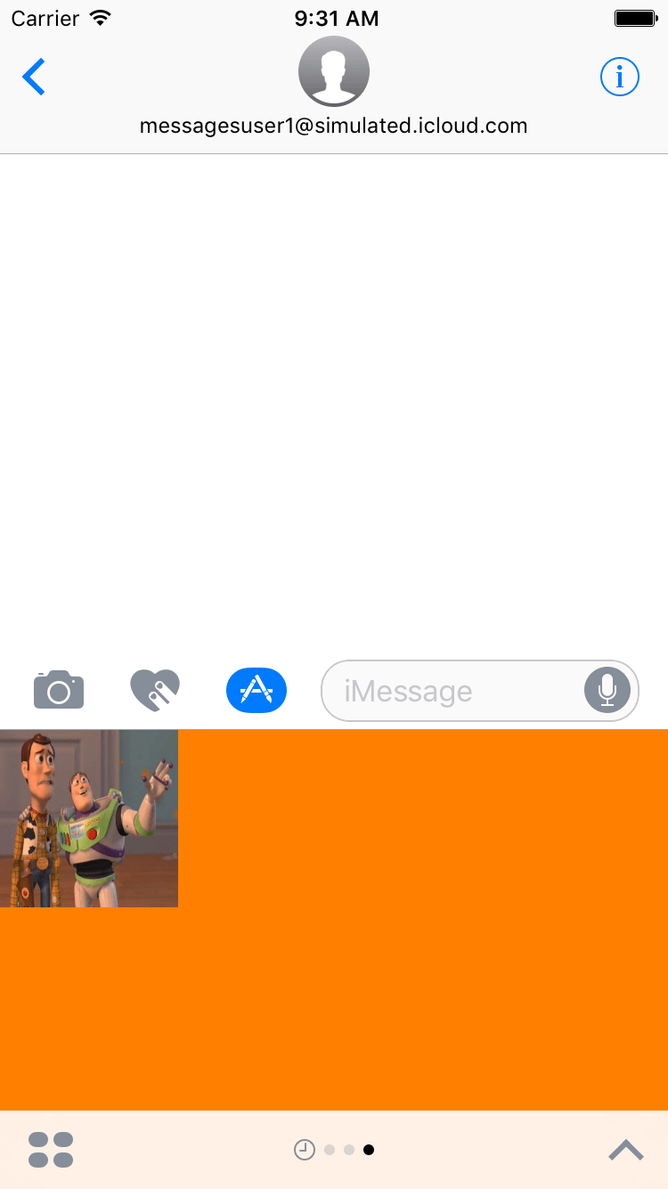 swift iOS 10 iMessage app extension how do i calculate the height of