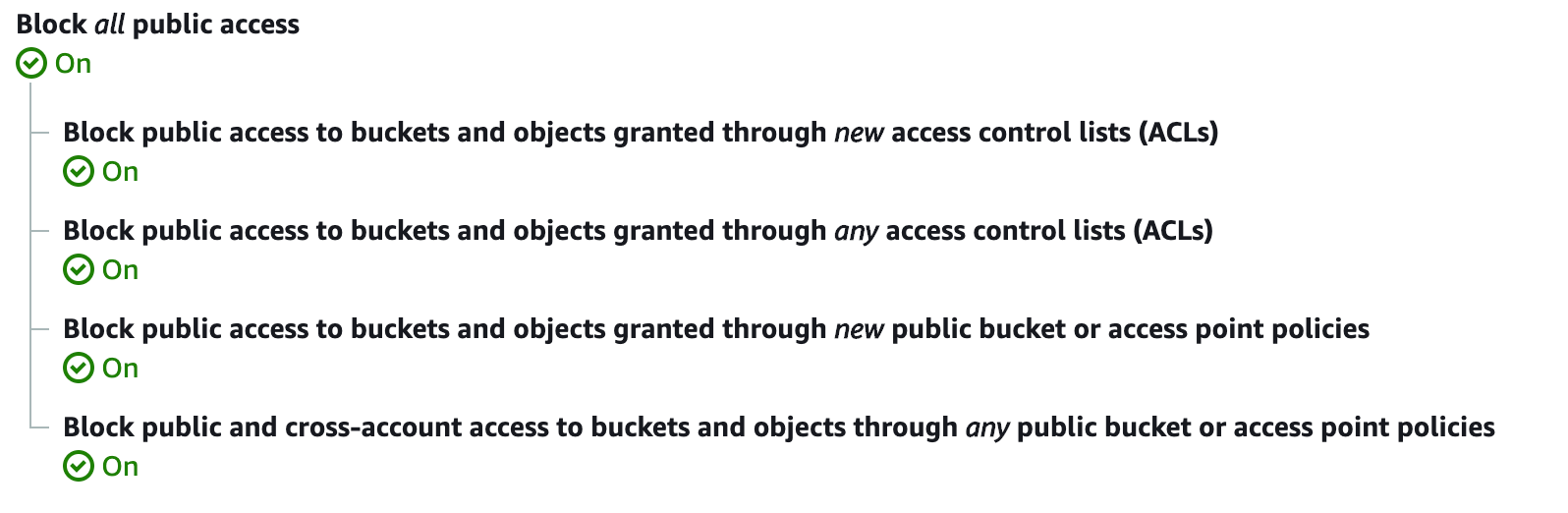amazon web services How to make an s3 object public in s3 private