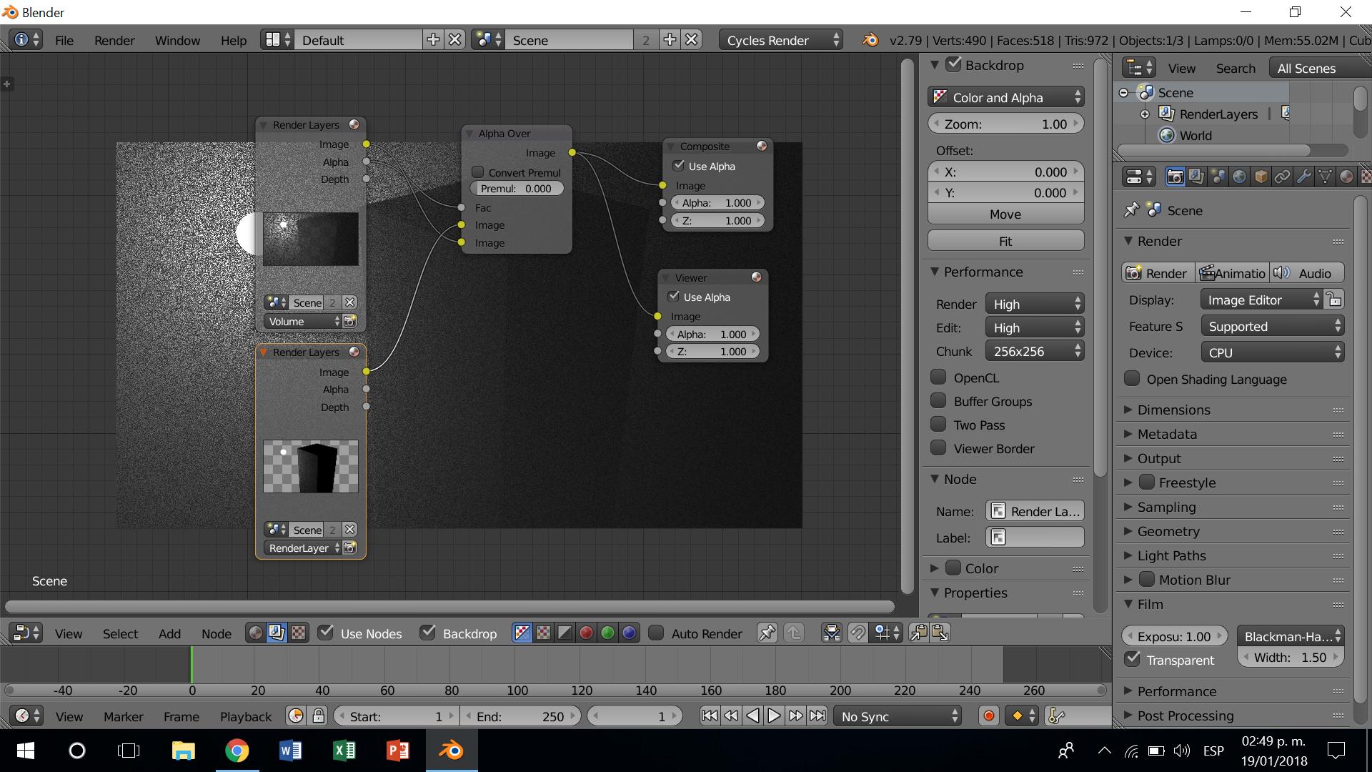 rendering Volumetric Lighting light pass Blender Stack Exchange