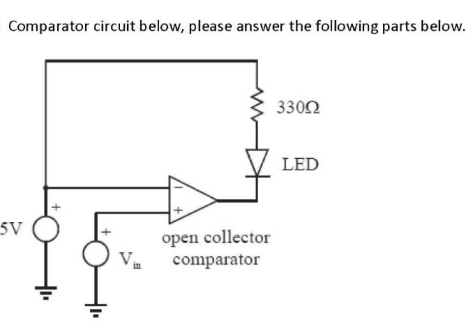 Comparator circuit analysis - Electrical Engineering Stack Exchange