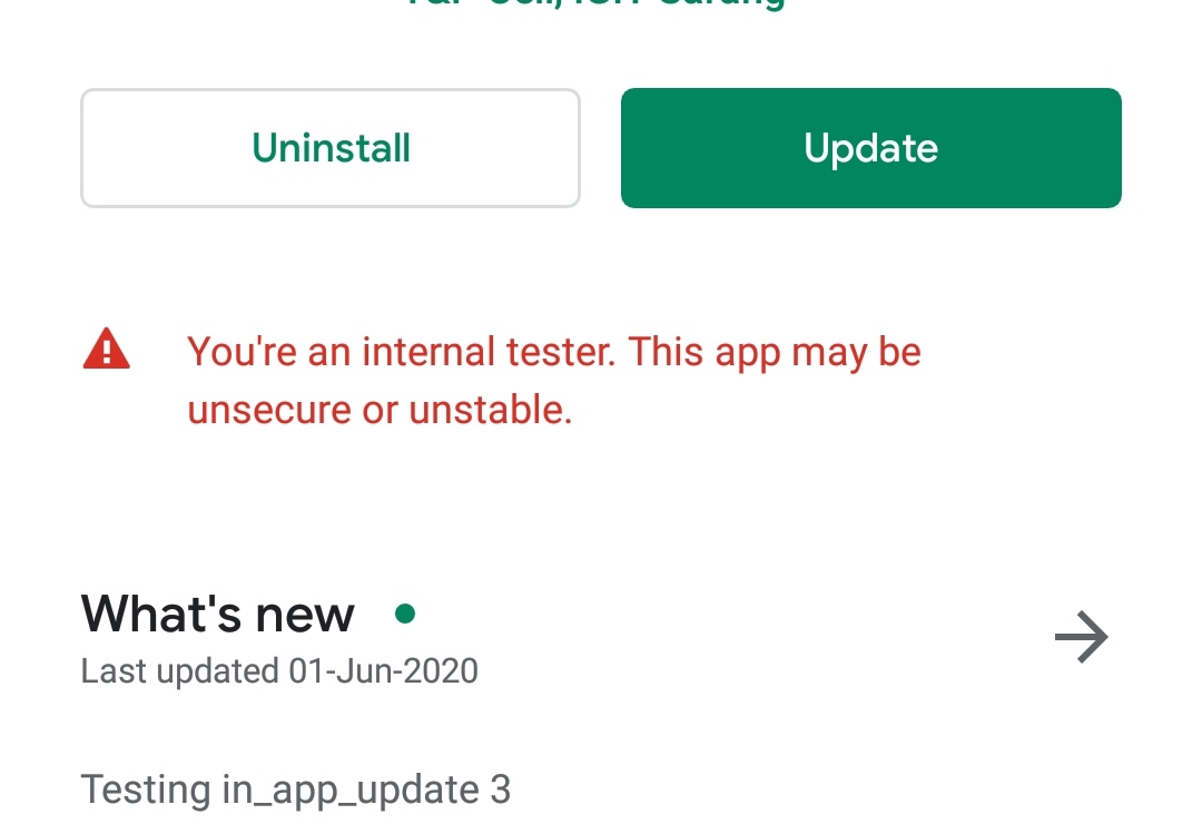 android How to force users to update app from play store