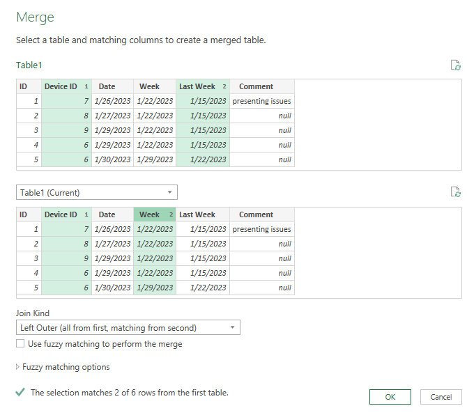 excel 使用筛选功能在同一表上执行Power Query M查找 _大数据知识库