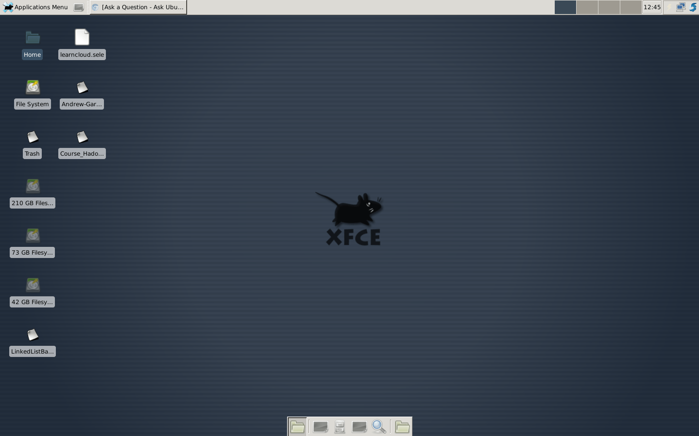 Having Xubuntu at its minimal display level,need the actual version of