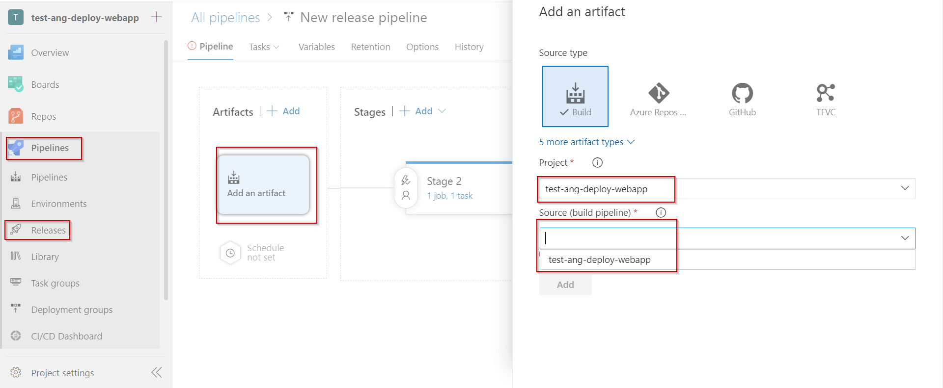 azure No package found with specified pattern D\a\r1\a\**\*.zip