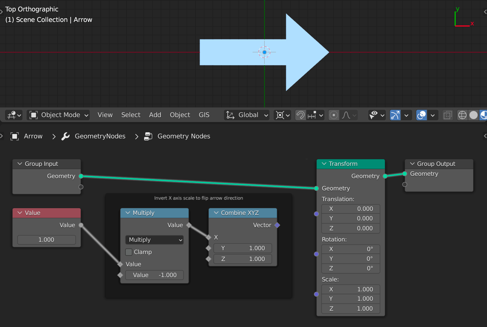 How to invert a value in animation nodes? Blender Stack Exchange