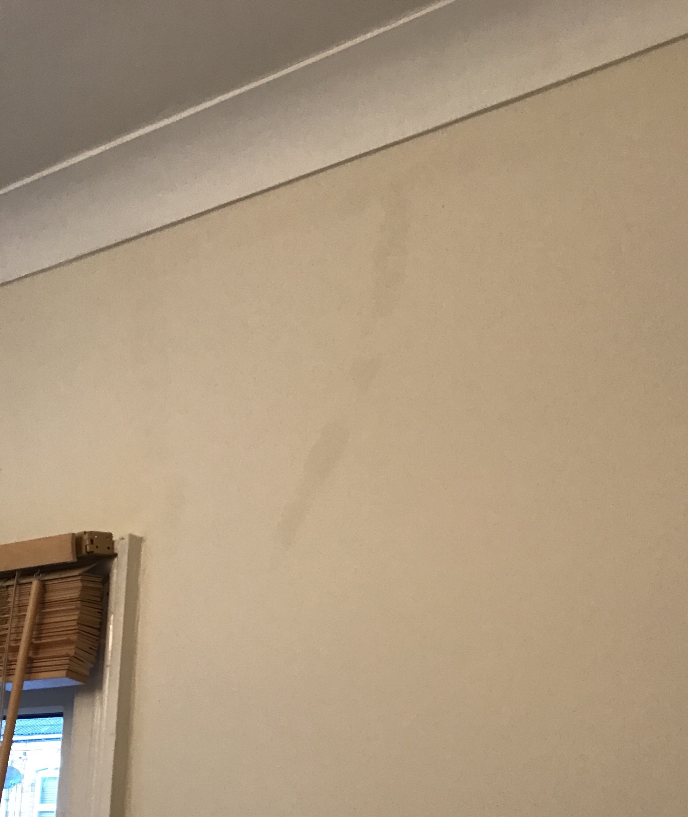 paint Hairline cracking in section of painted interior wall Home Improvement Stack Exchange