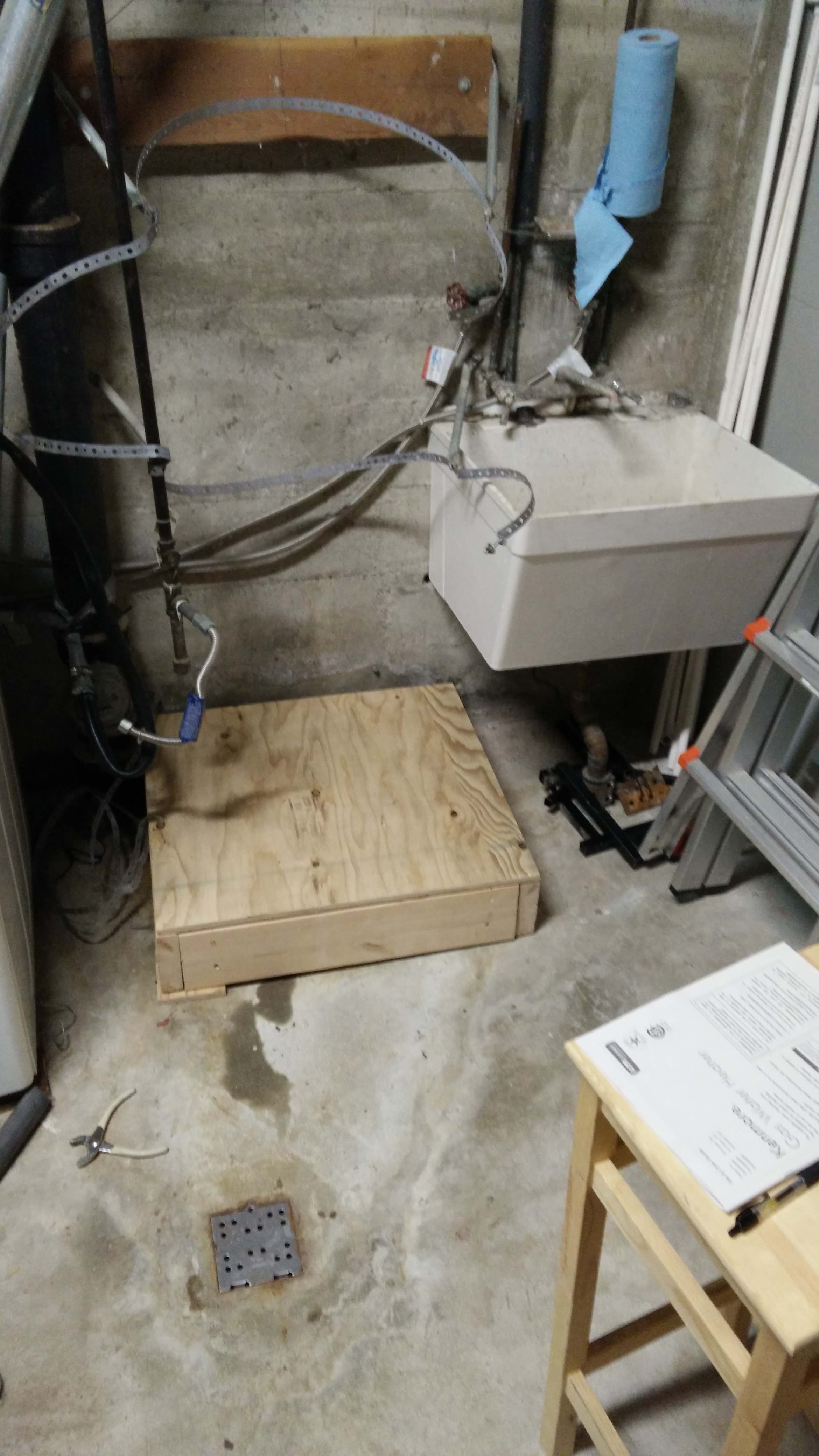 Best option for DIY water heater platform Home Improvement Stack Exchange