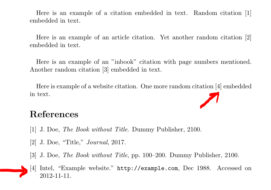 bibtex How to include reference to website using Miktex on windows