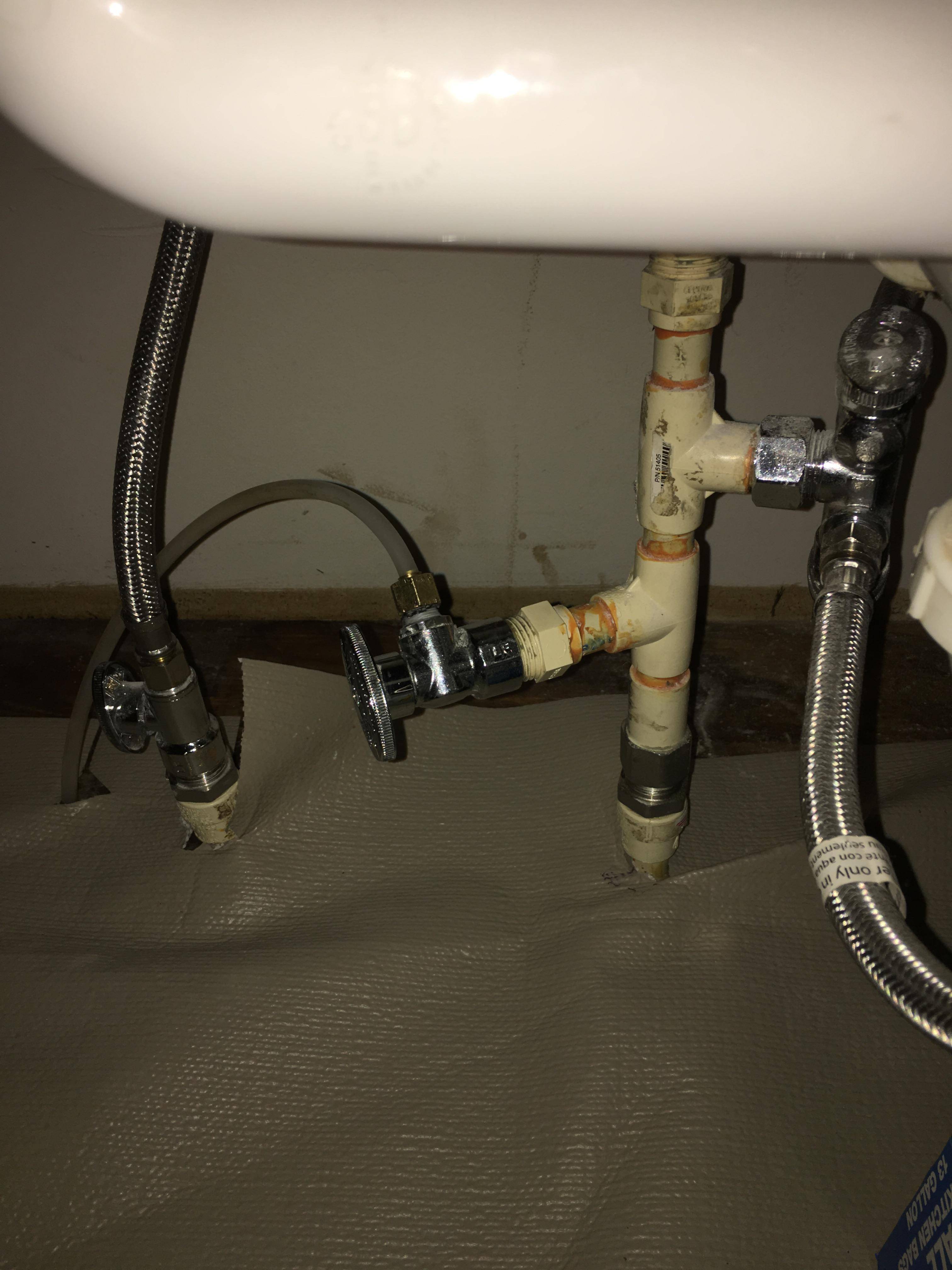 plumbing No water coming from water supply line to icemaker Home