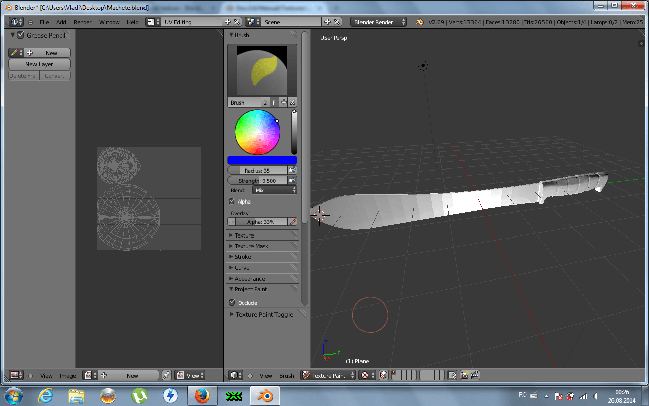 Can't paint texture Blender Stack Exchange