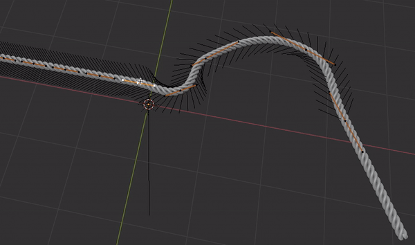 python Control mesh with curve modifier using vertices instead of
