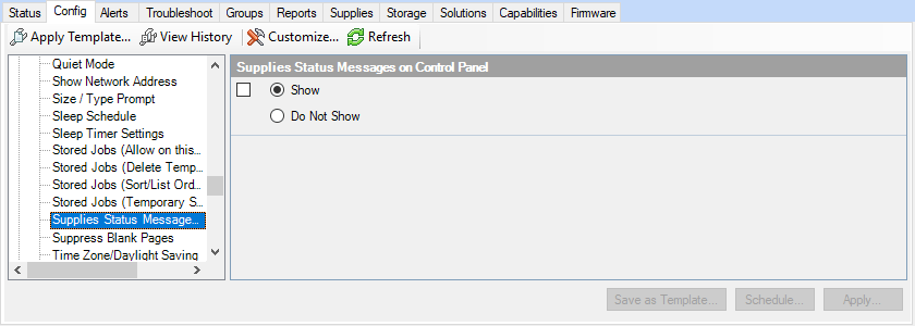Can I remove low ink warnings on an HJ Laserjet m553dn? - Super User