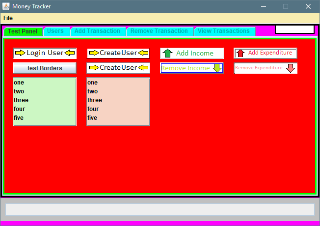 java What element controls the color of the thin strip between JPanel and JTabbedPane tab
