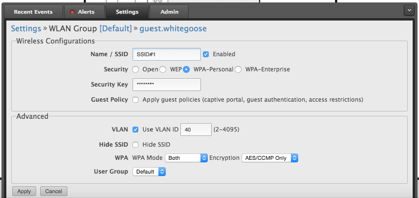 Ubiquiti Unifi Wirlesss Access Point not obtaining IP Address when VLAN