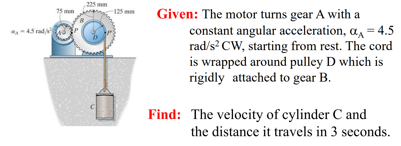 mechanical engineering Why is the tangential acceleration the same for two gears at the