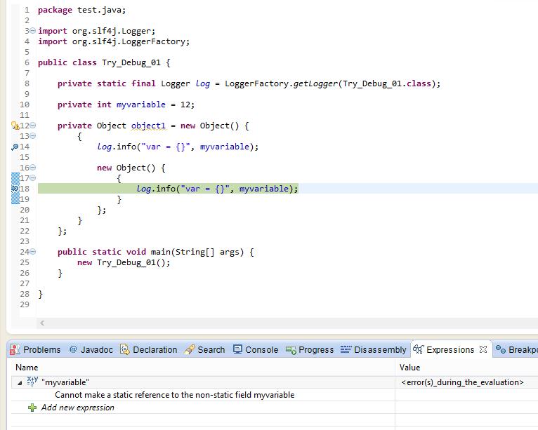 java Cannot make a static reference to the nonstatic field error