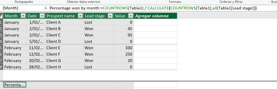 Excel Pivot Tables, Calculating a Percentage of Total Values for