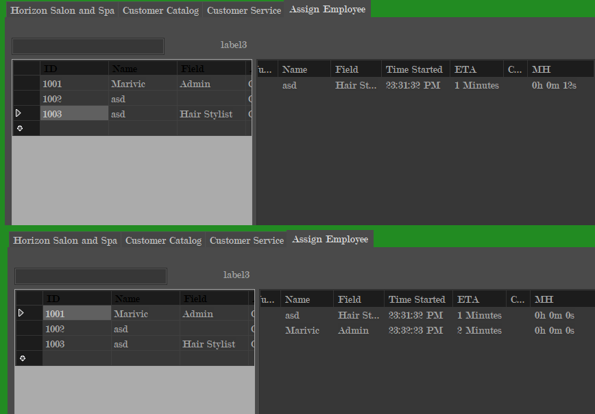c How can I declare many timers and stop a timer when a time had