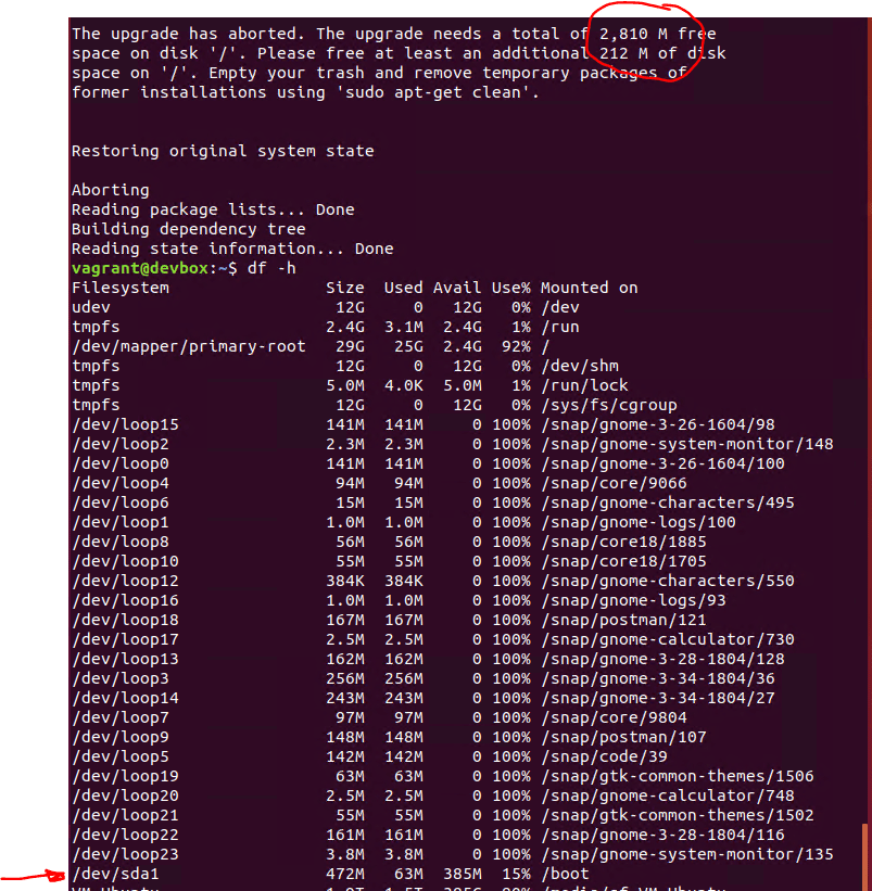 Ugrade to 20.04 point release how to increase boot partition Ask Ubuntu