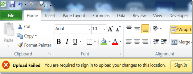 authentication UPLOAD FAILED You are required to sign in to upload