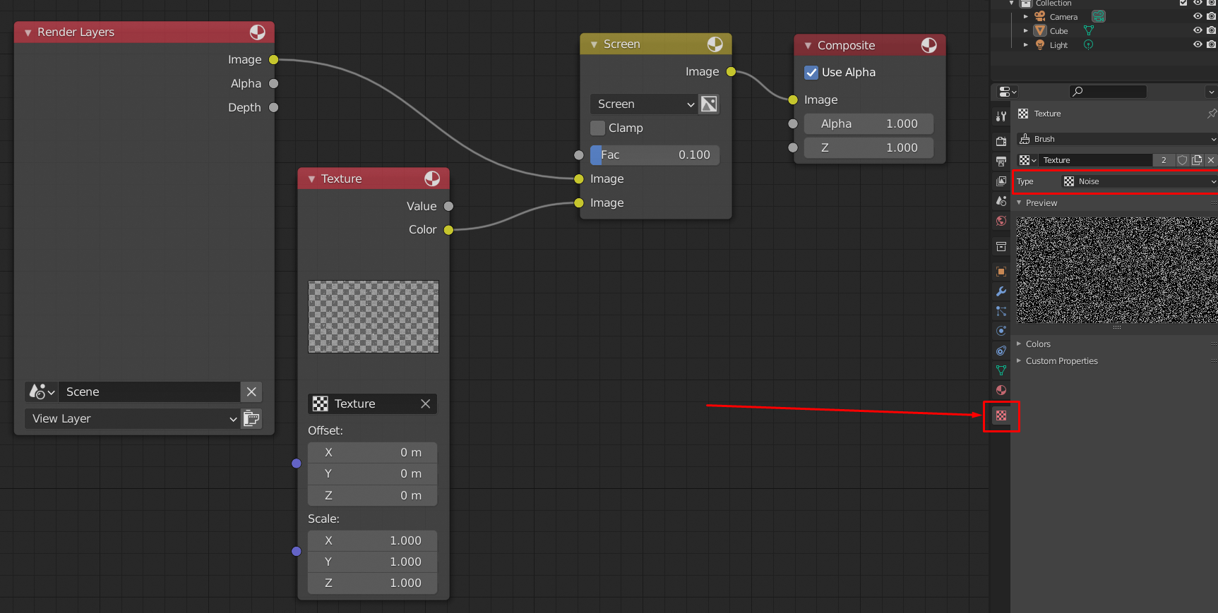 node editor How to add film grain using the compositor Blender Stack Exchange