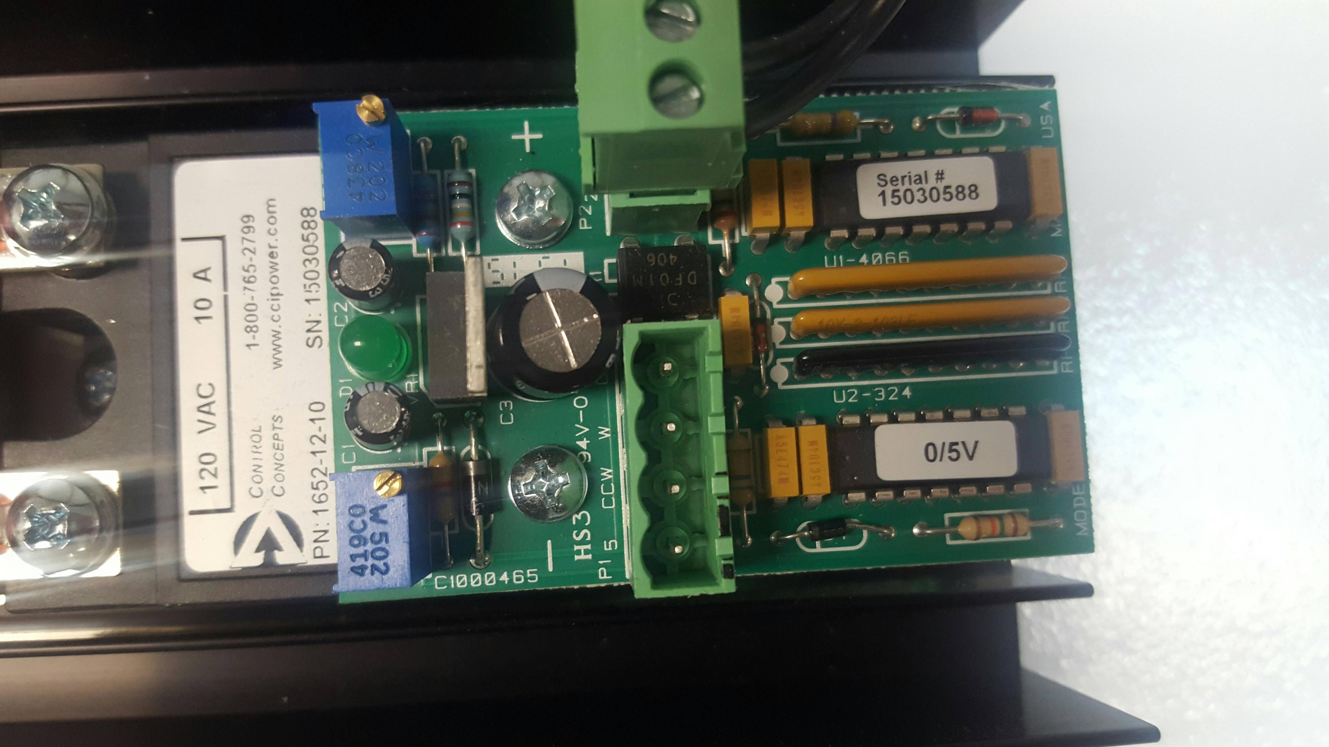 Power controller says 0/10vdc command signal what does that mean