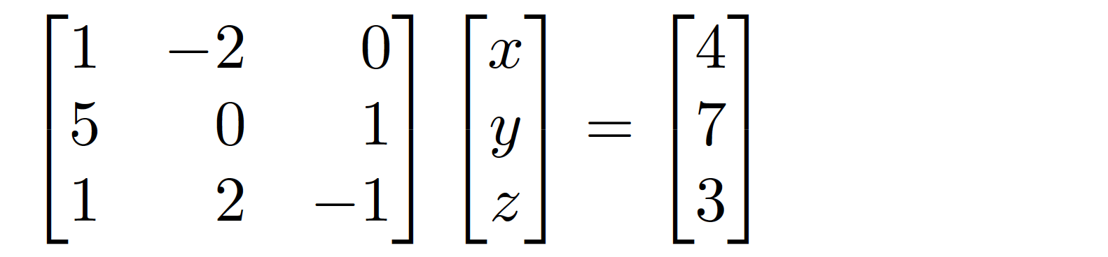 matrices Why are my matrix columns not aligned properly? (Left or