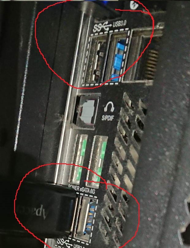 usb Back USB3 ports stopped working after adding a new SSD Super User