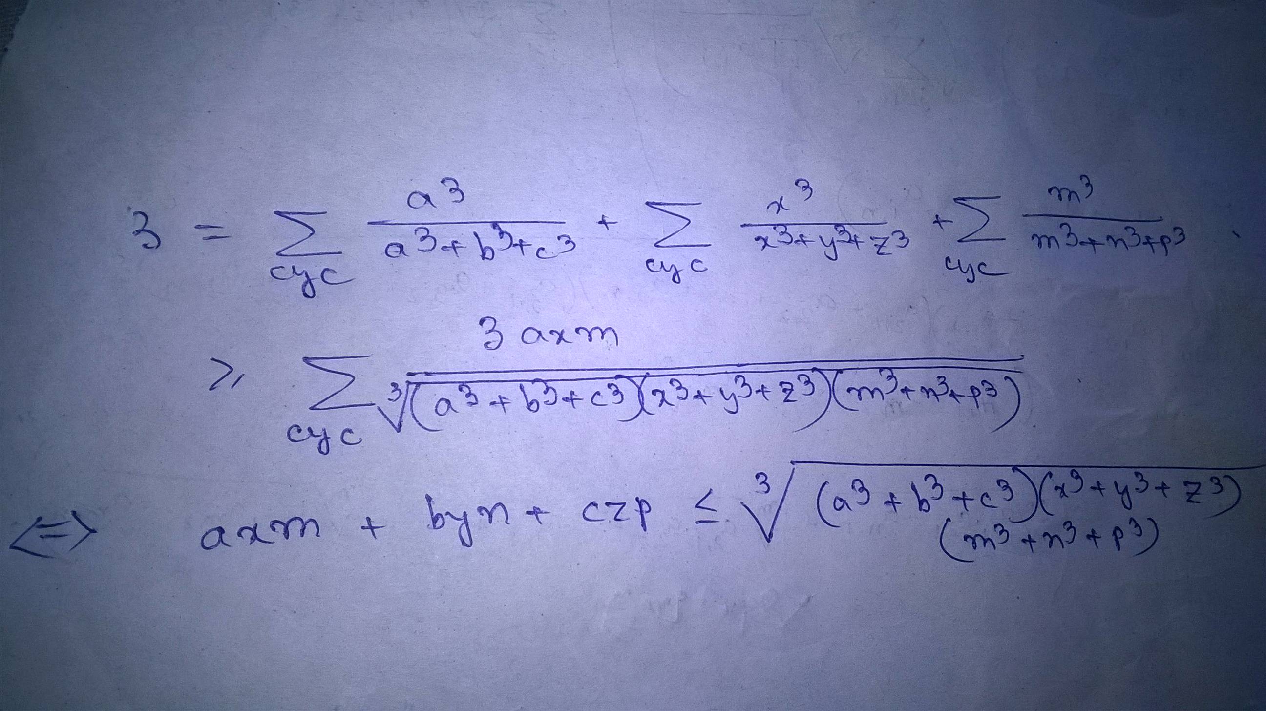 Prove generalised Hölder's inequality without calculus or analysis. Mathematics Stack Exchange