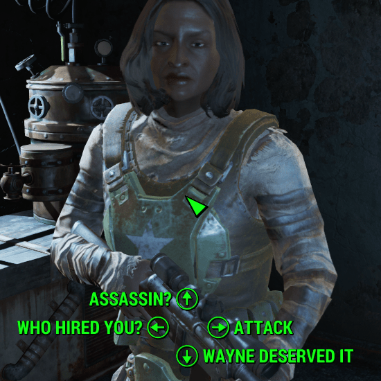 Fallout Is it necessary to wear the Silver Shroud outfit Love