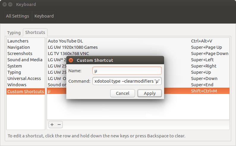 keyboard How do I type a 'µ' (micro) symbol? Ask Ubuntu