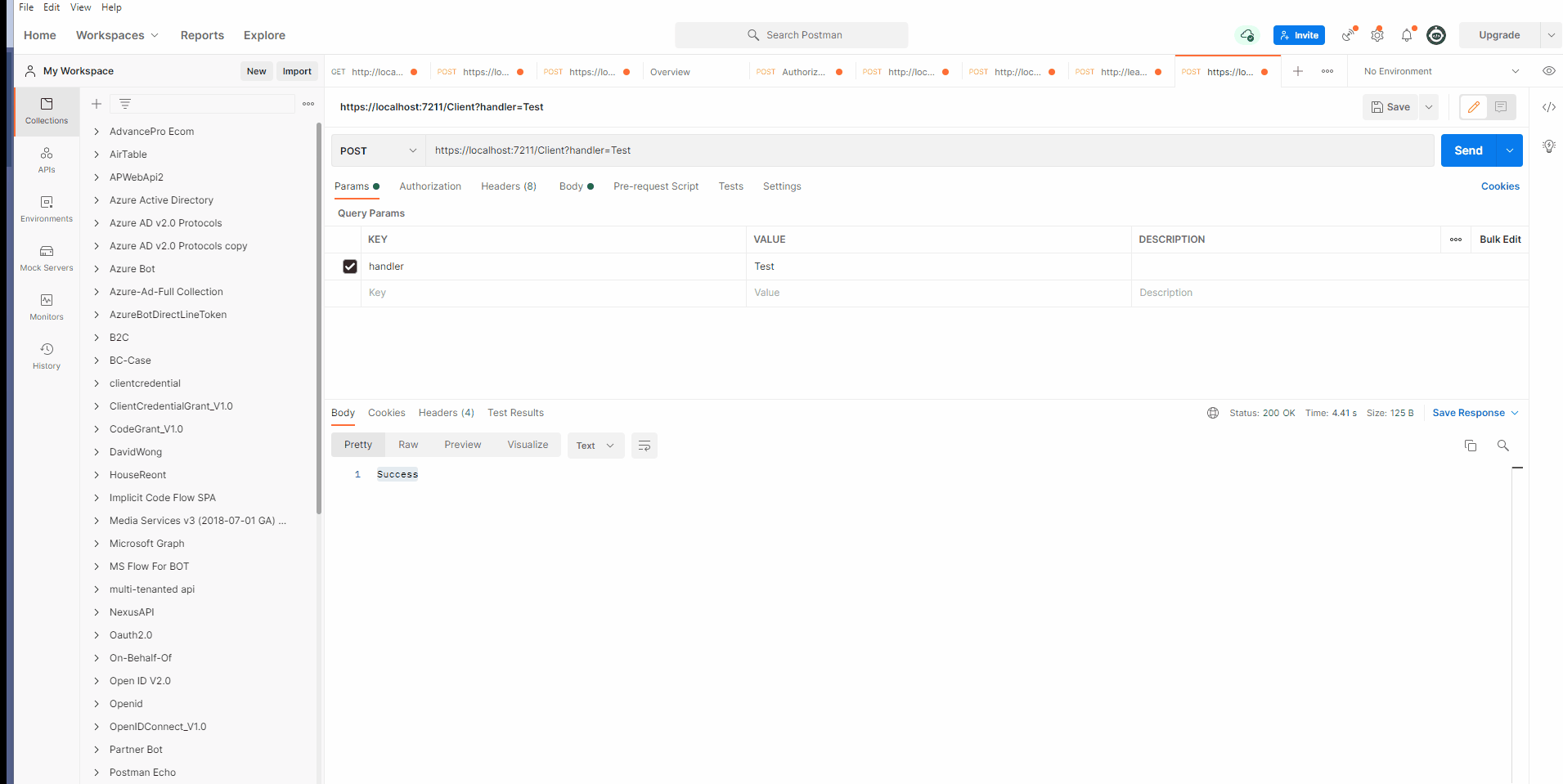 c 400 Bad Request From Javascript POST in  App Stack Overflow