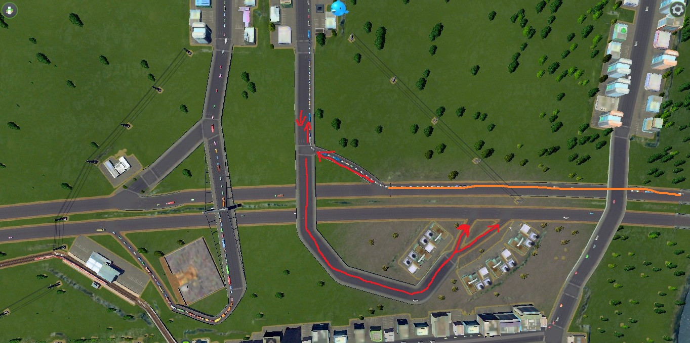cities skylines My highway is backing up. What can I do? Arqade