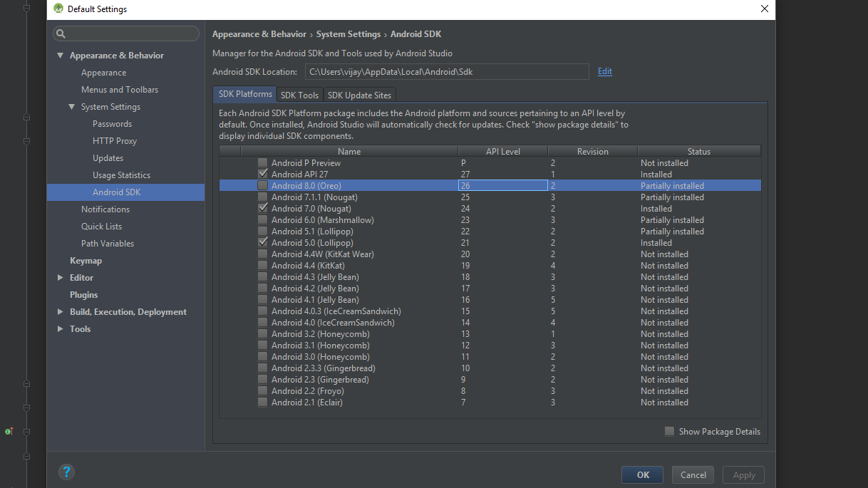 android APK error build in IONIC Stack Overflow