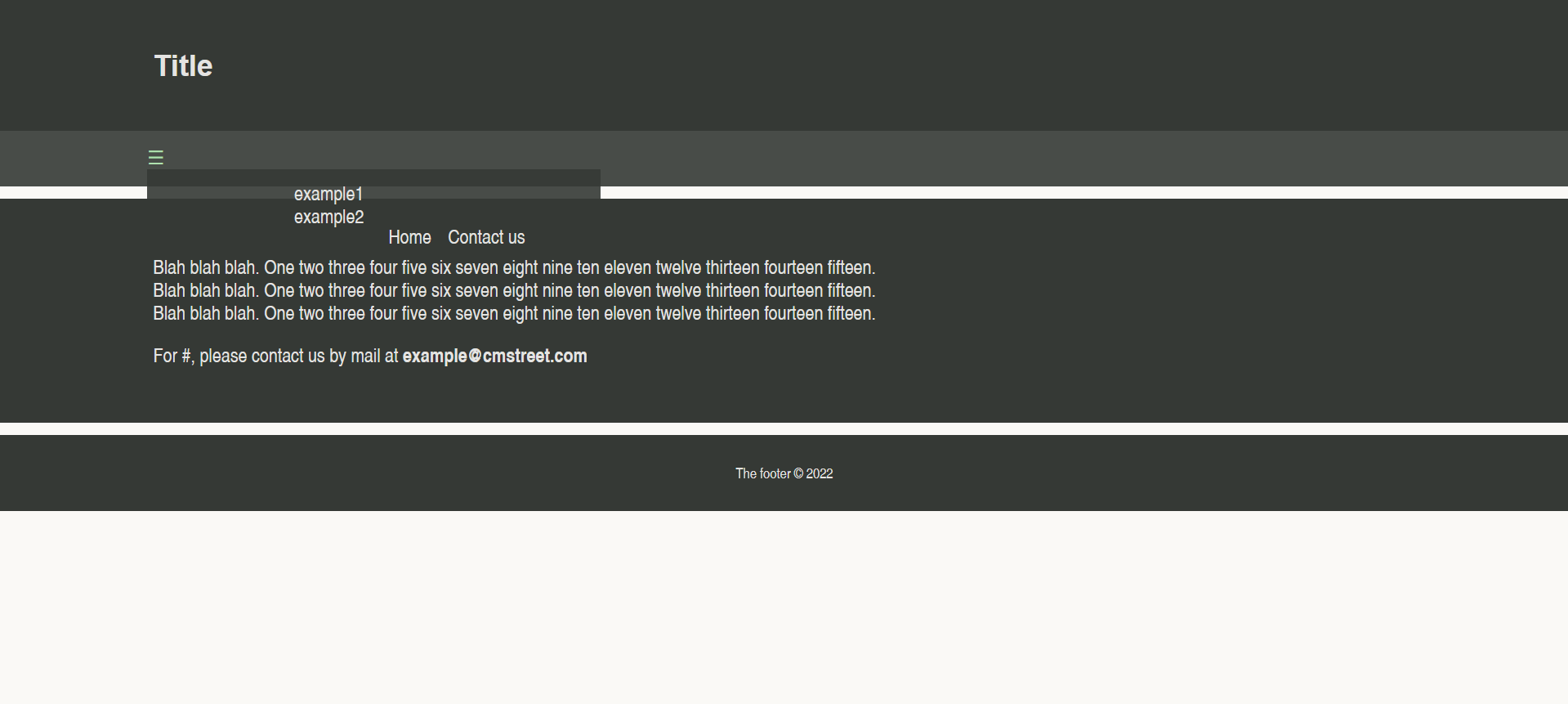 html Dropdown menu interferring with the rest of the navigation bar