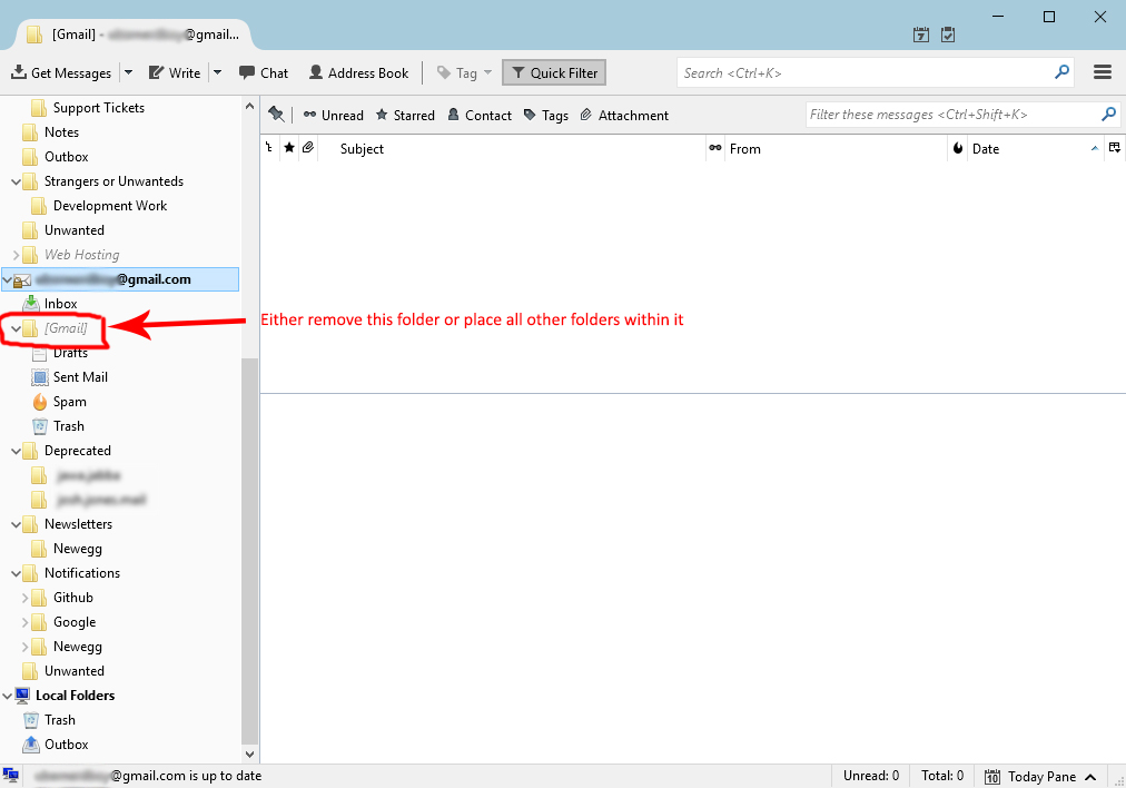 email Nesting Gmail IMAP folders properly in Thunderbird? Super User