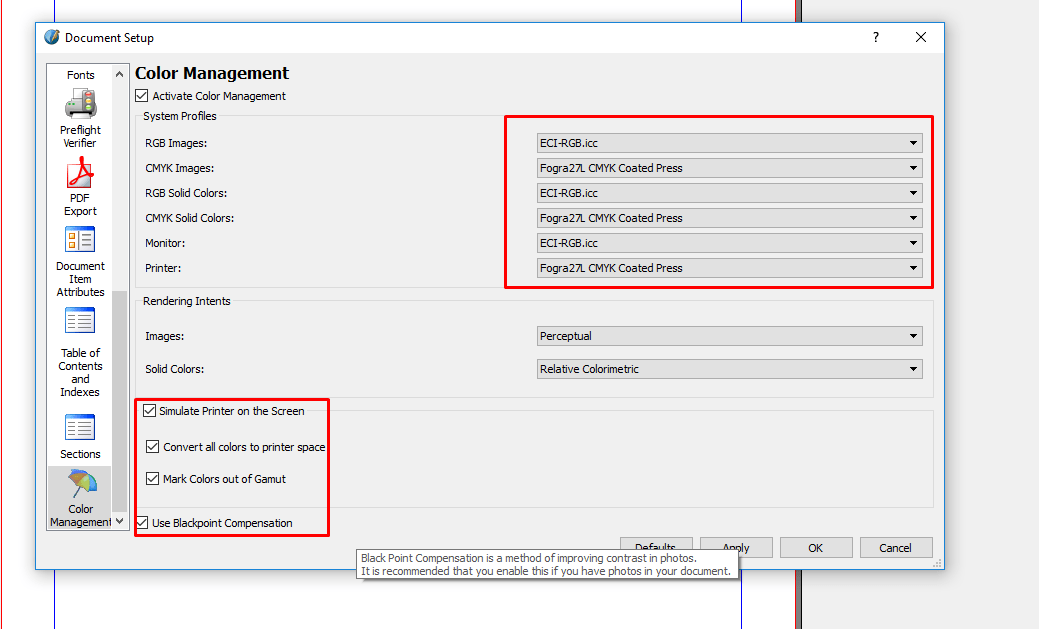 How to install icc profile in silhouette rarelio