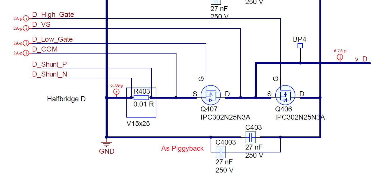Nontriangular/Incorrect (non linear) inductor current waveform for