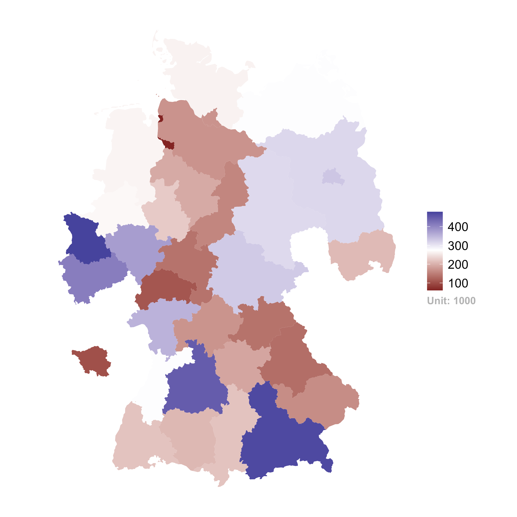 r Fill in continuous colors in geom_sf Stack Overflow