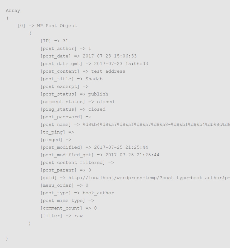 php advanced custom field not return back result Stack Overflow