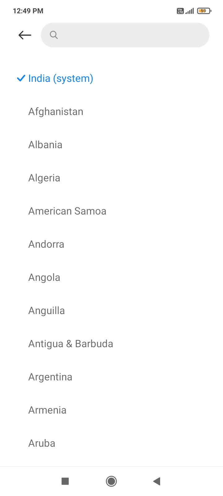 android How to get current device region/country? Stack Overflow
