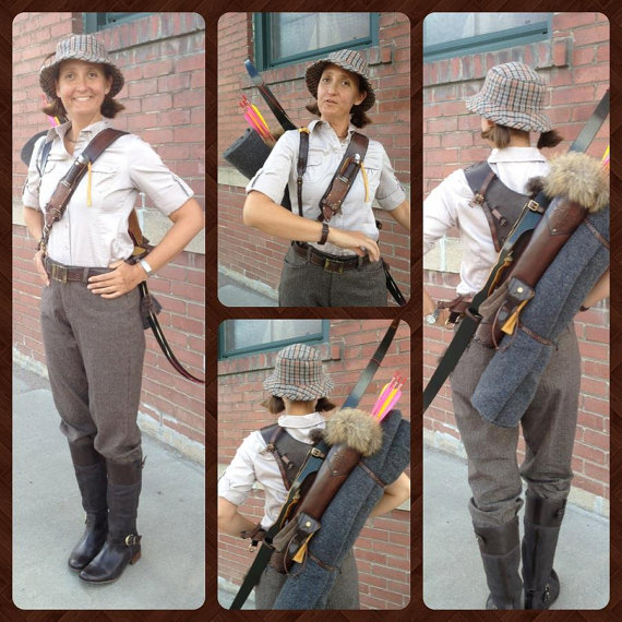 hiking Backpack with rifle/bow holder without camo? The Great