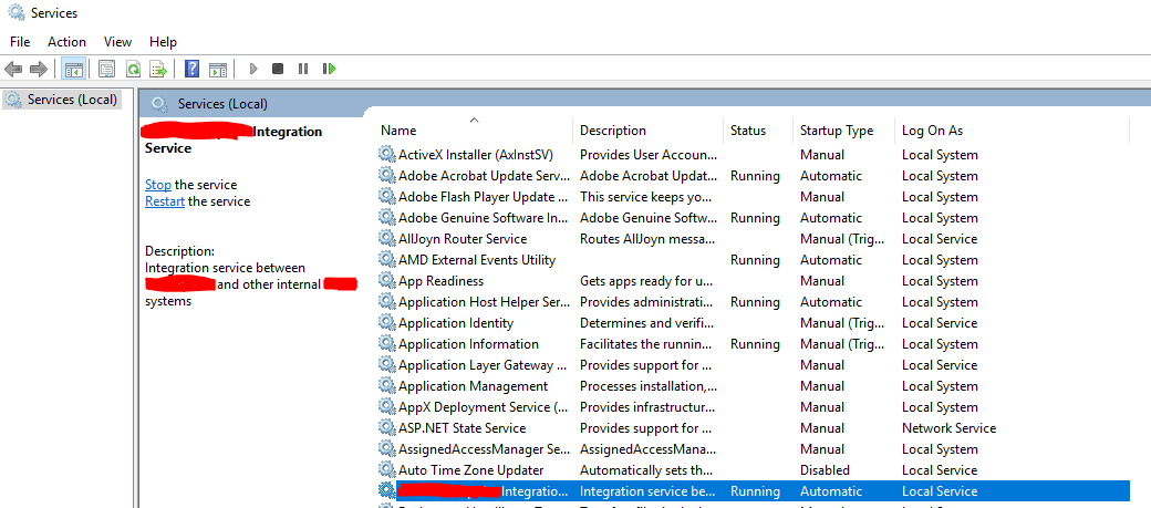 Configure Windows service accounts and permissions